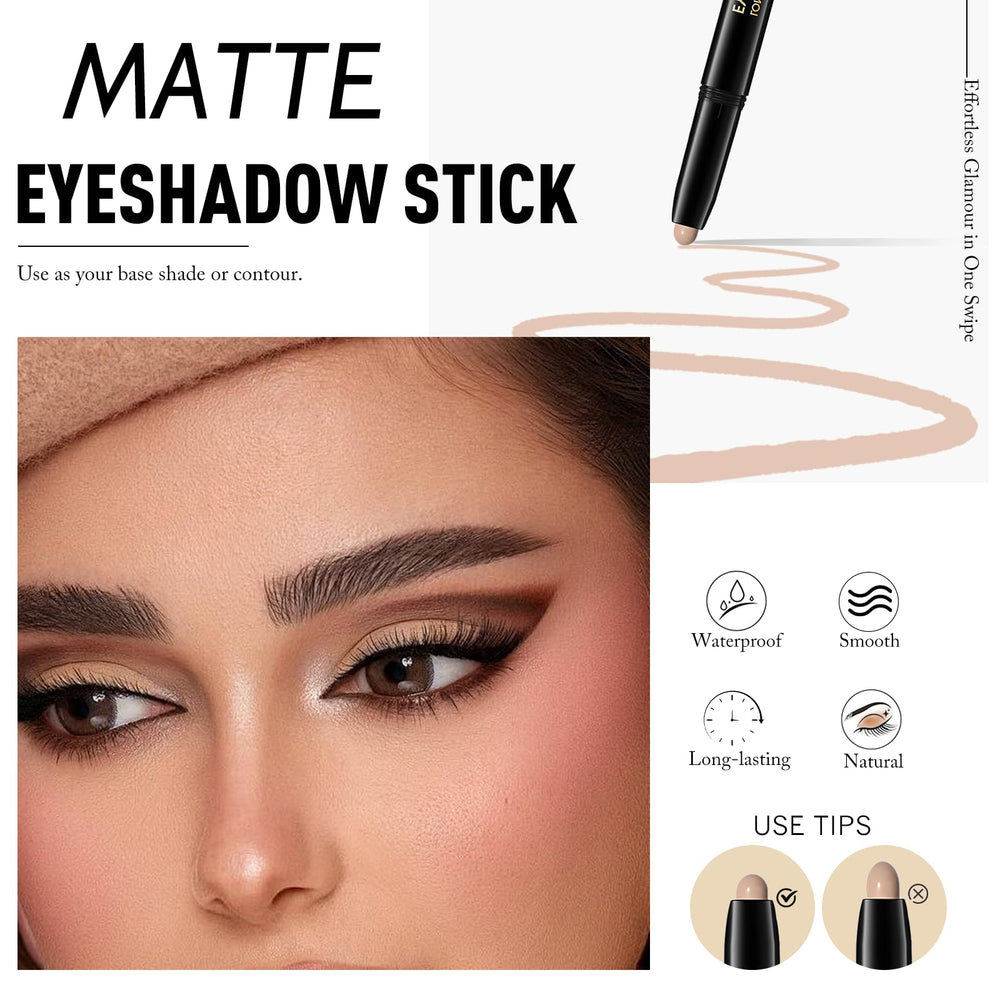 Wugbc Eyeshadow Stick Crease-Proof formula stays put all day.