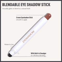Wugbc nude beige eyeshadow provides crease-proof, transfer-resistant wear.