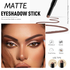 Wugbc waterproof long-wear eyeshadow stick stays vibrant through daily activities.