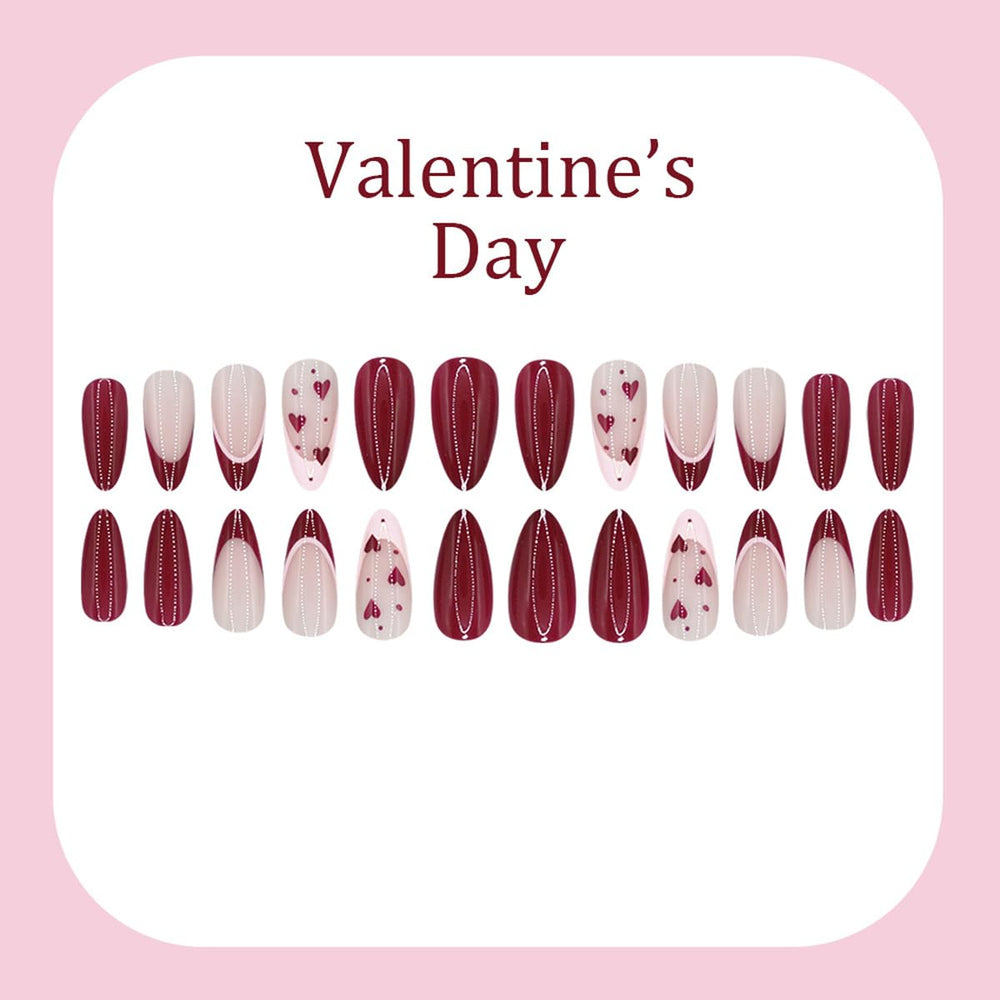 Conjunto Valentín WUHCIM con diseño de corazón para looks románticos