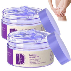 Geles de WUIAOCIT: bote purpura para masaje suave en articulaciones.