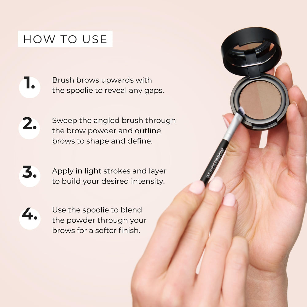 WUNDERBROW compacto portátil para retoques en viaje