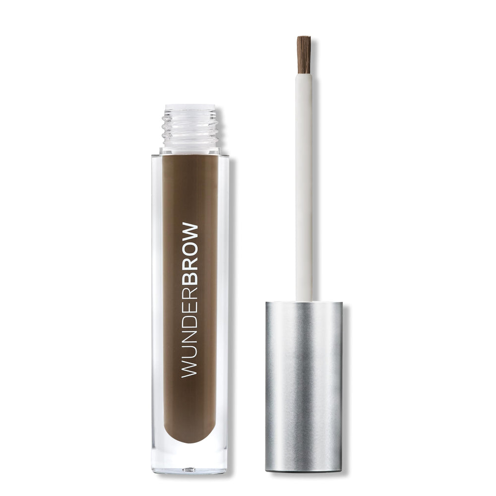 WUNDERBROW Eyebrow Gel Deep Black Brown tube showing long-lasting color and definition.