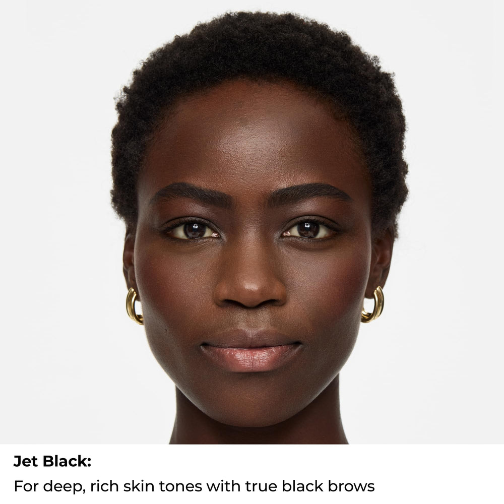 Wunderbrow PermaFix Gel locks color and hairs in place for durable brows.