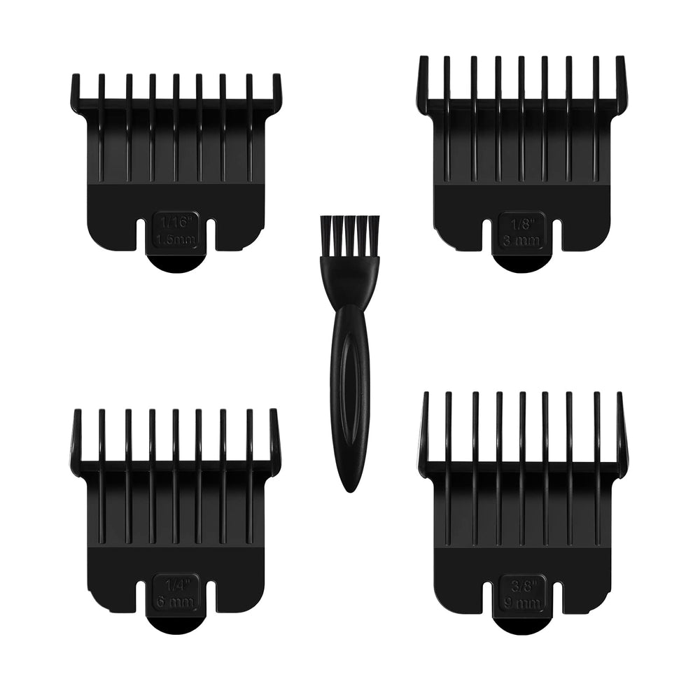 Wusuker 4-pack T-outliner guards with snap-on attachment for precise trimming.