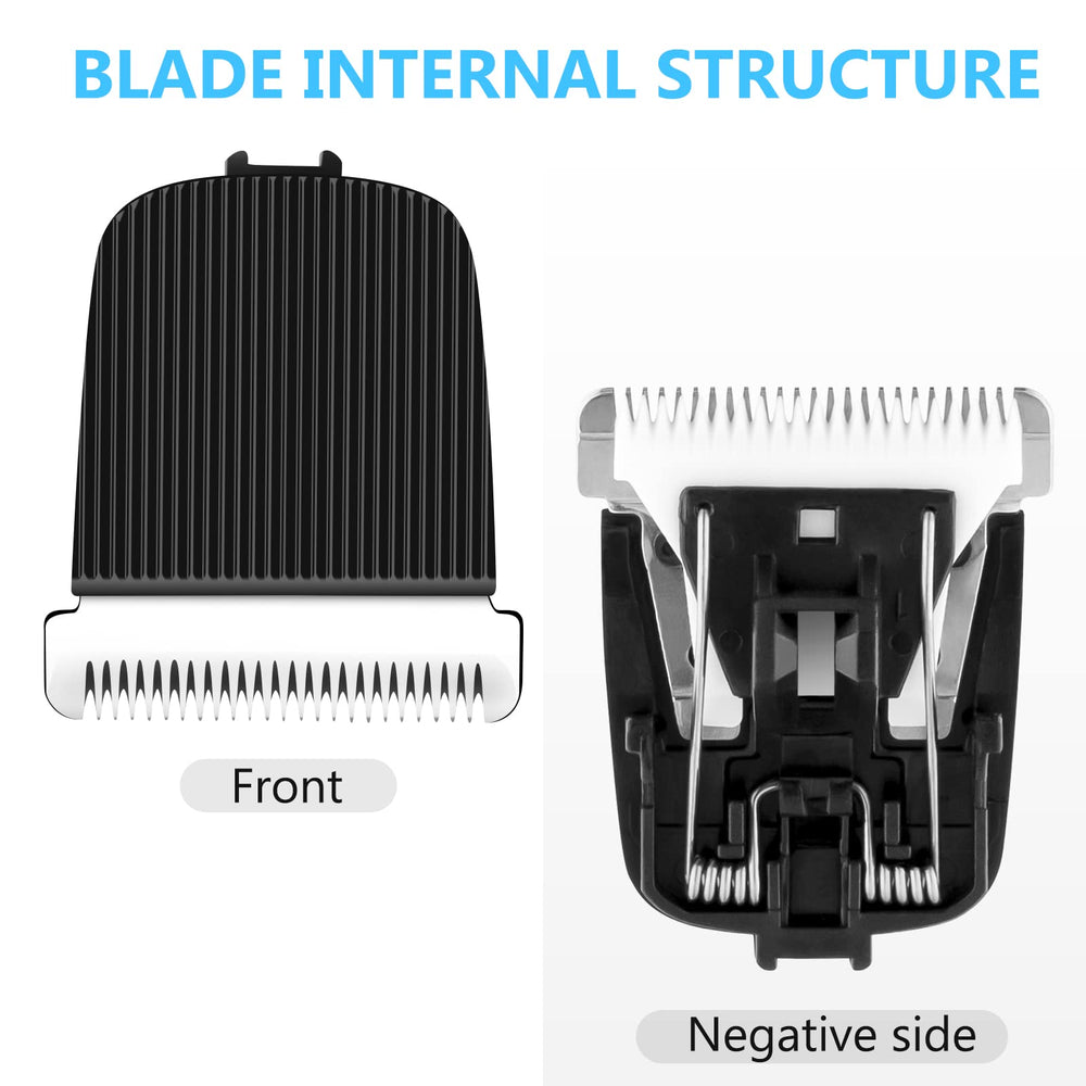 Wusuker blade snap-in installation demonstrates easy replacements.