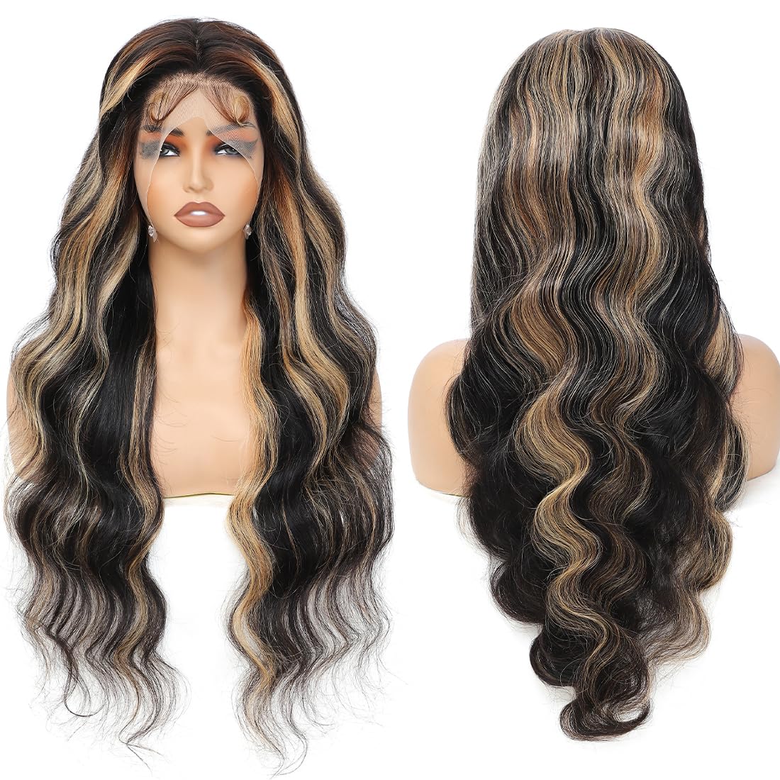 WXG honey blonde 200 density wig for full, natural volume