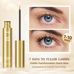 WXMX Lash Serum applicator brush in use for precise upper lash line application