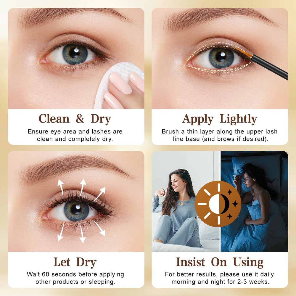 WXMX Lash Serum botanical complex with Fo-Ti Panax Ginseng and Blue Lotus extracts