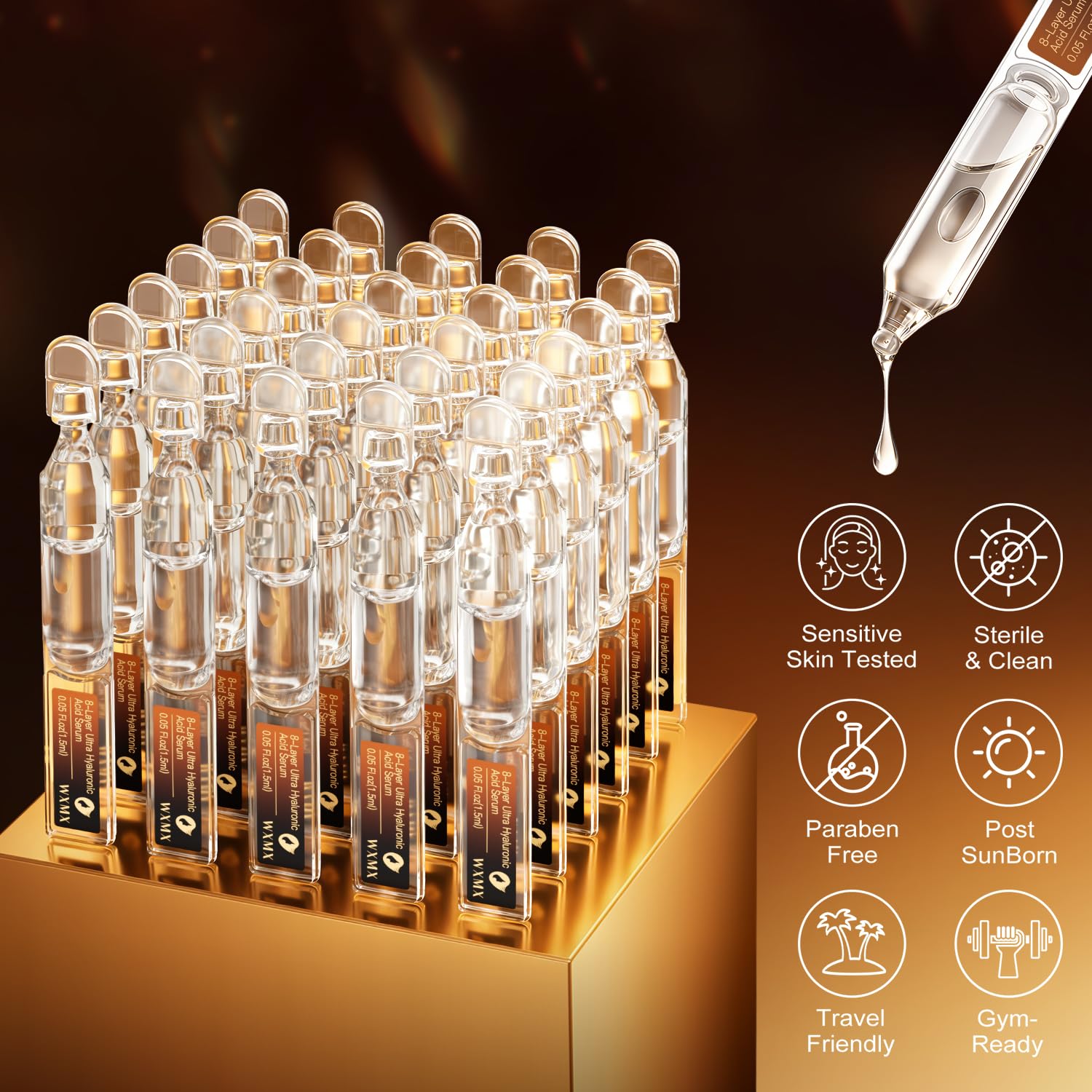 WXMX Serum delivers multi-layer hydration for all-day moisture.
