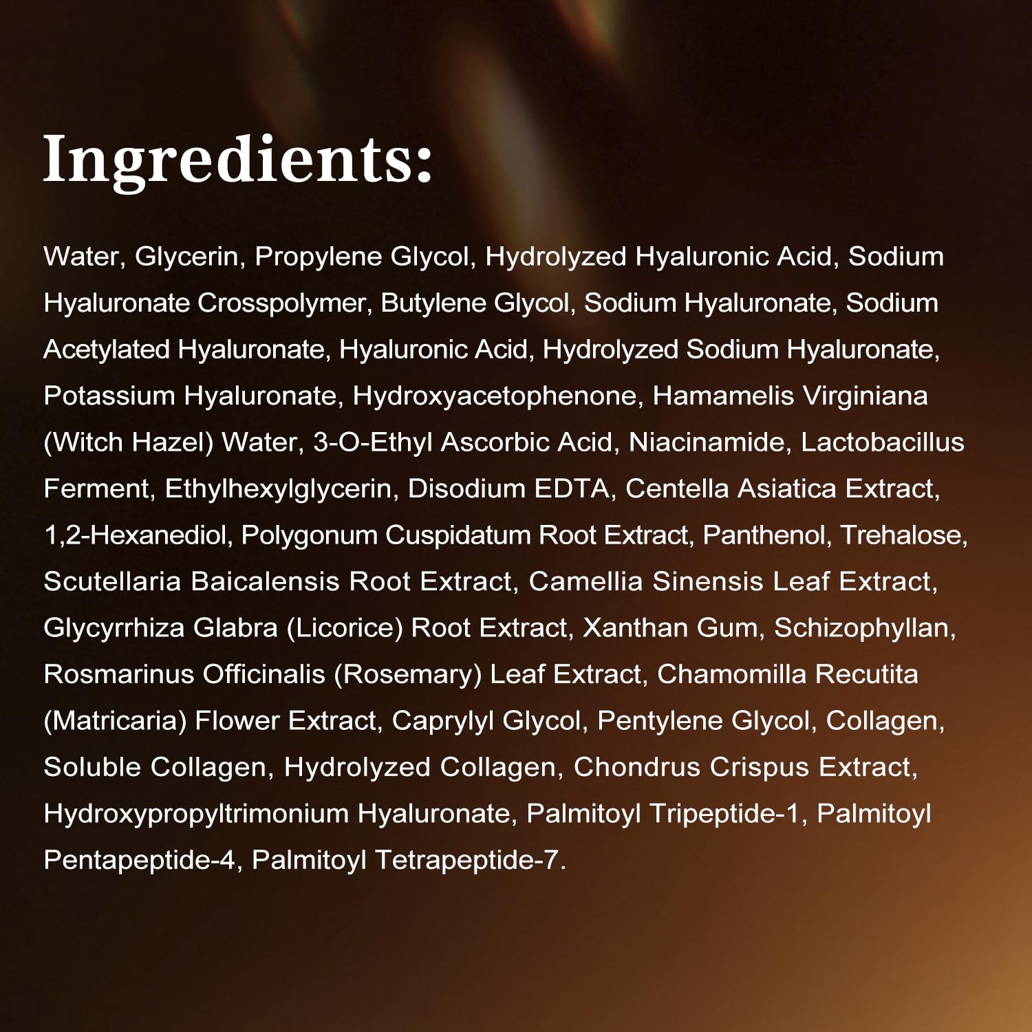 WXMX Serum combines Niacinamide and Vitamin C for balanced tone.