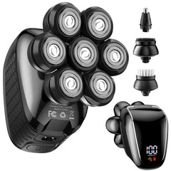 Wyklaus head shaver with 7D floating head for smooth, efficient shaving