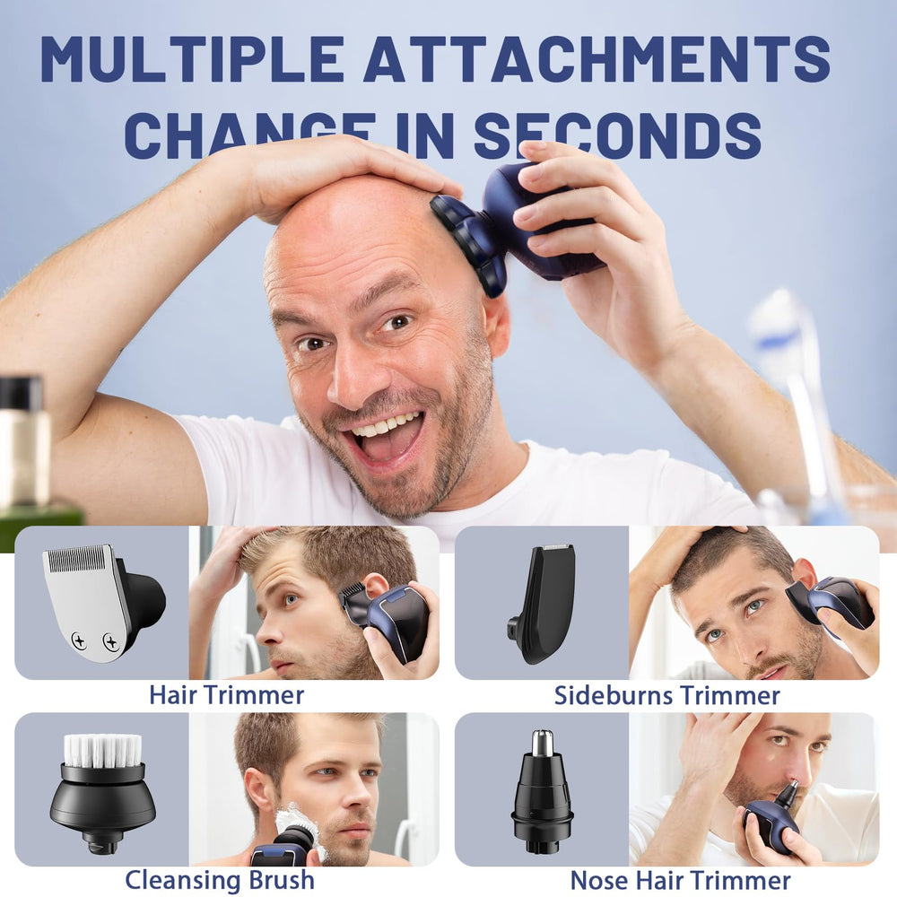 Wyklaus massage brush delivers soothing scalp care after shave