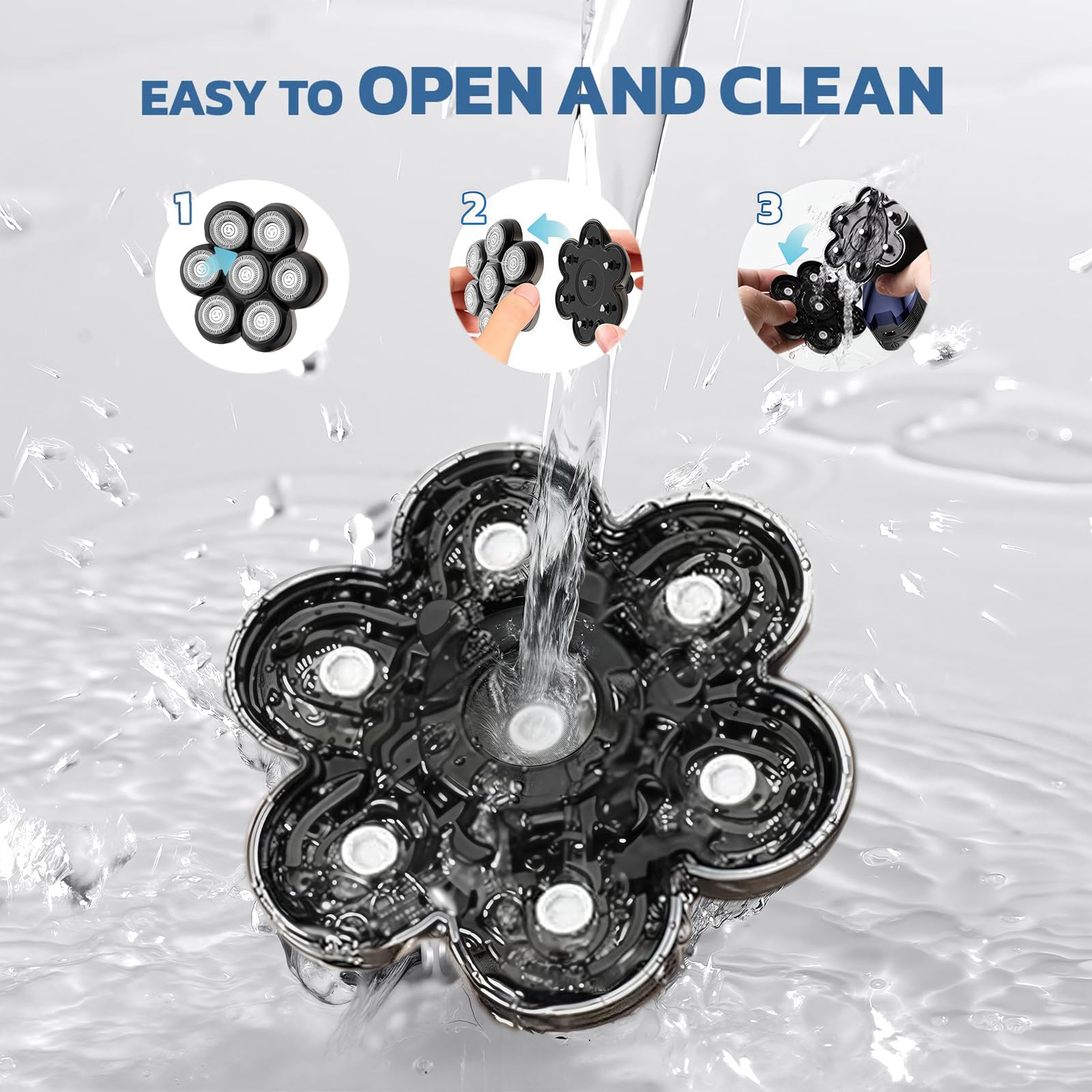 Wyklaus universal compatibility fits 5+ head razors