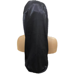 Bonete satinado para uso nocturno y cabello largo de Wzl Wlg