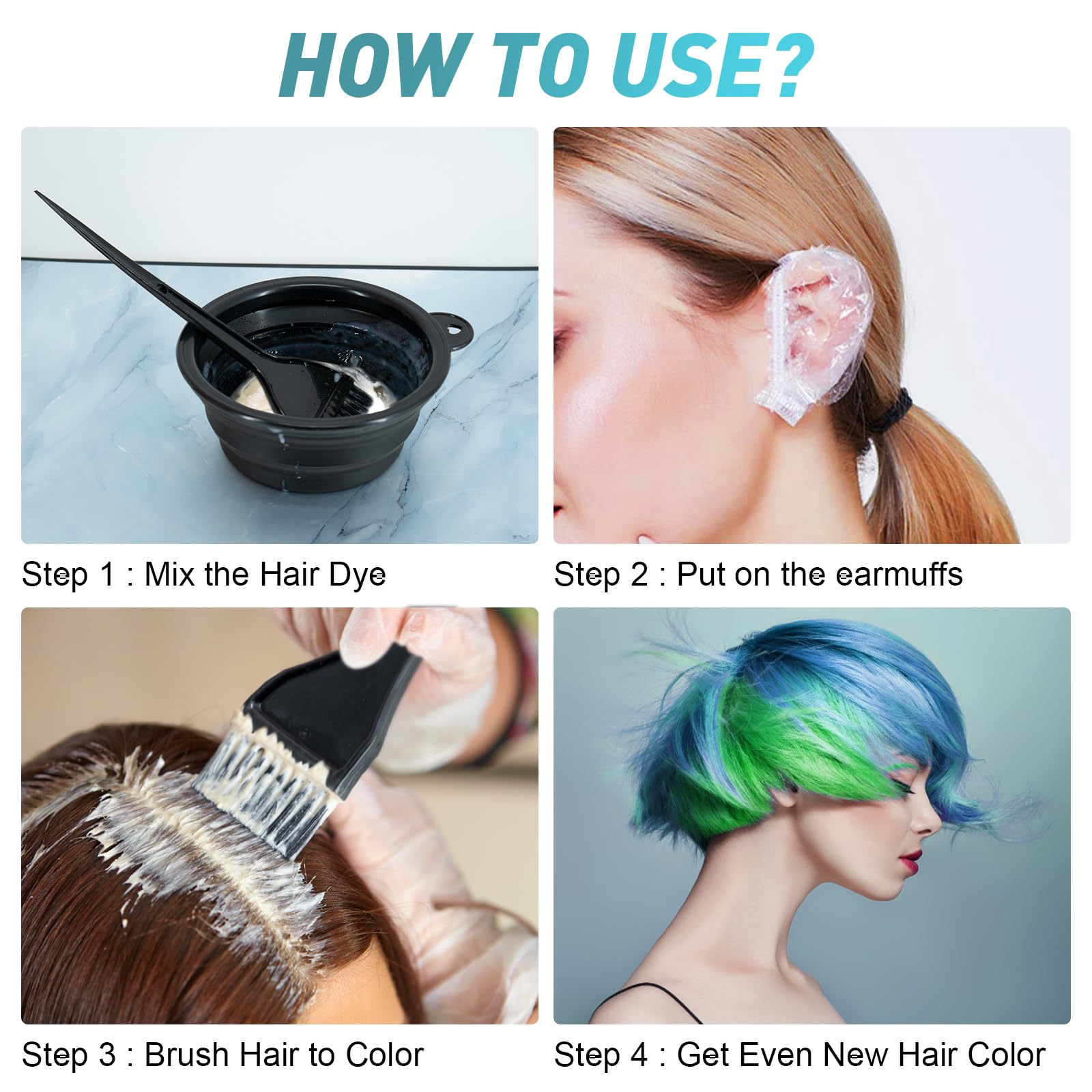 Xarchy professional dye kit streamlines at-home coloring process.