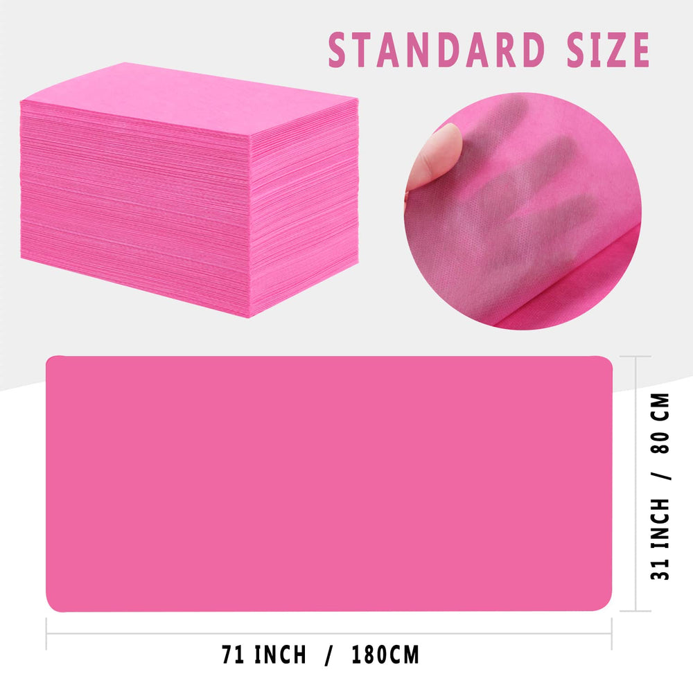 XATUMO 100-pcs pack of disposable sheets saves time between clients