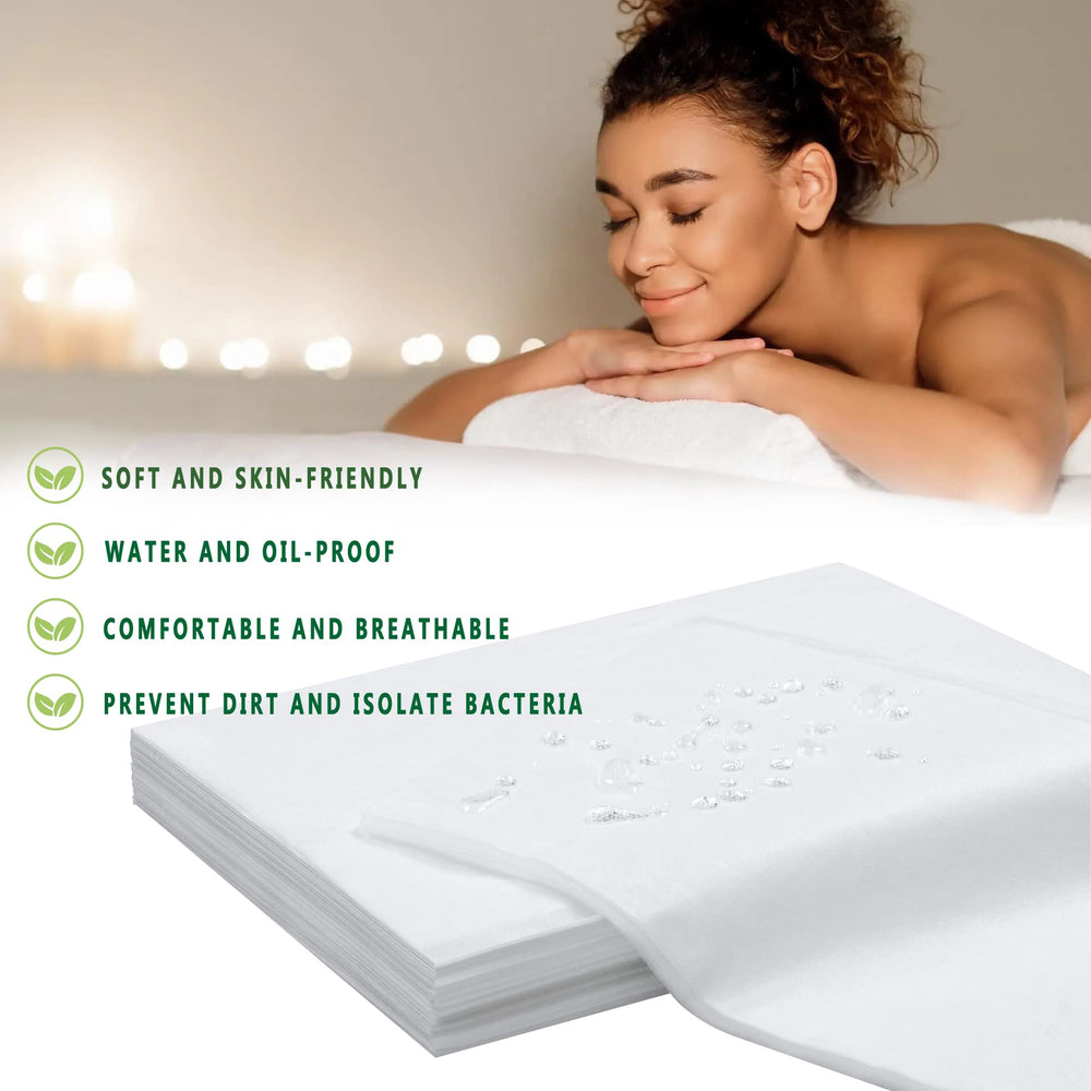 XATUMO non woven spa bed cover provides breathable protection for treatments