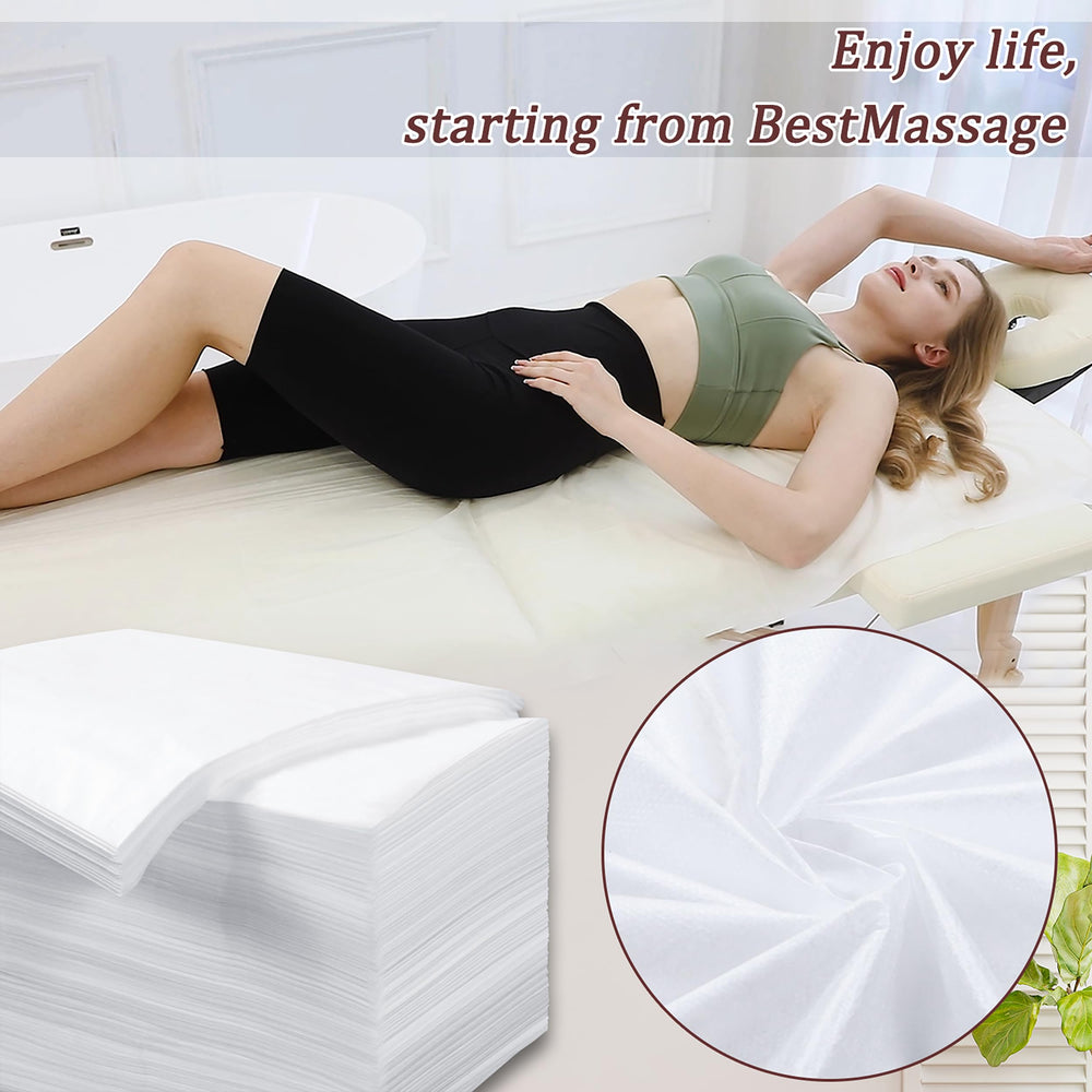 XATUMO upgraded thick fabric sheets stay soft and resist sticking during bodywork
