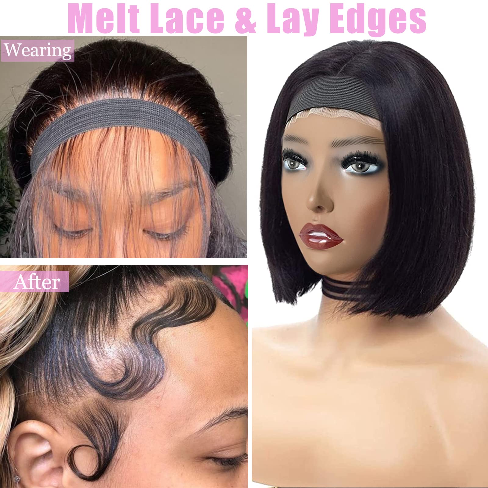 XConstellation adjustable wig band with Velcro offers quick, secure fit.