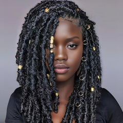 XCZYN accesorios dorados para trenzas, añade elegancia a cualquier peinado.