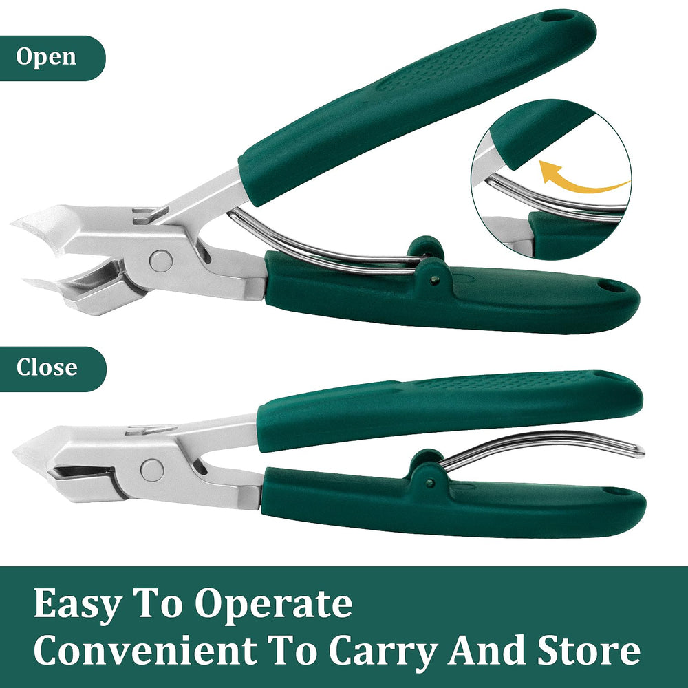 Xeaejex nail spoon cleaning tool helps tidy nails after clipping.