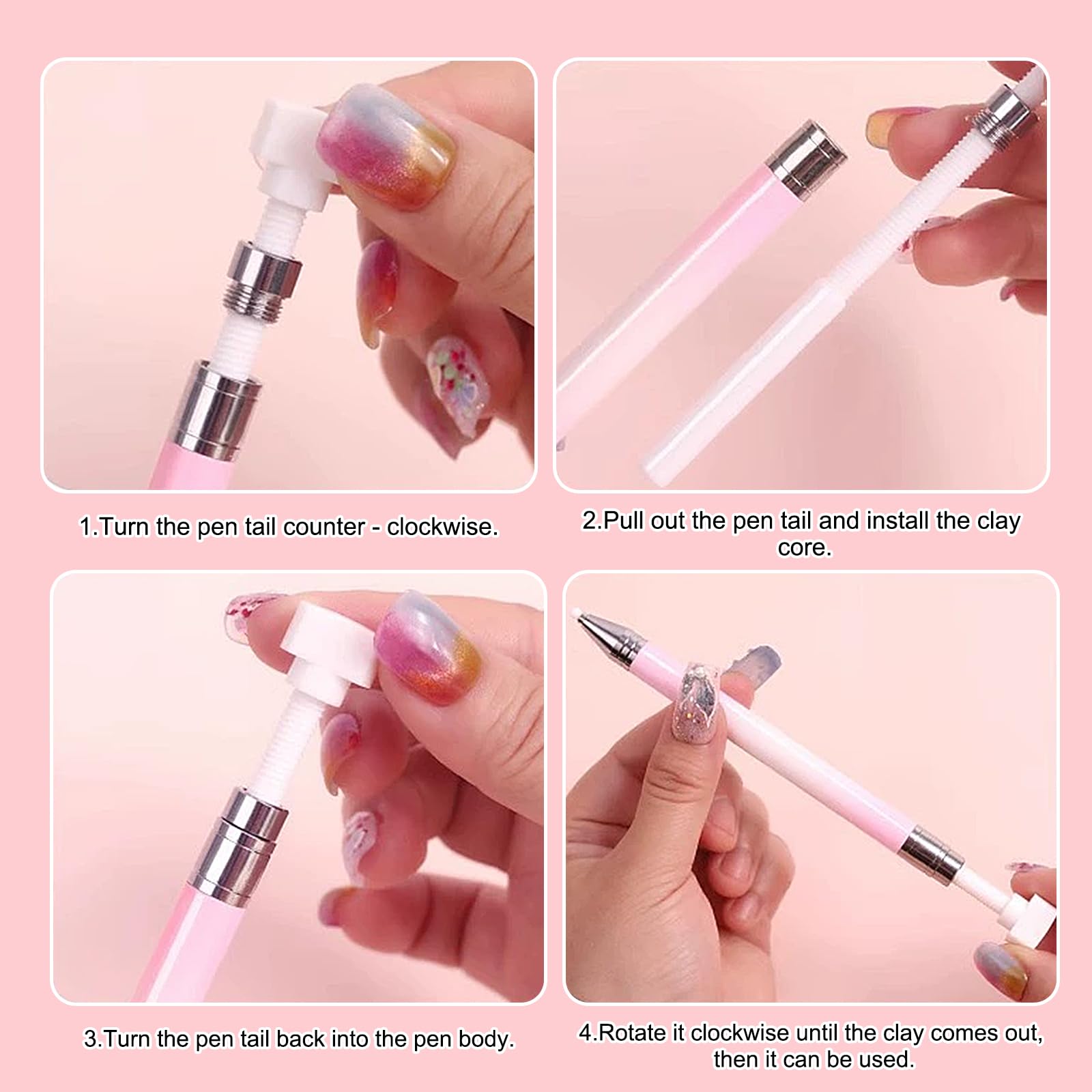 XEAOHESY compact travel nail art pen for on‑the‑go use