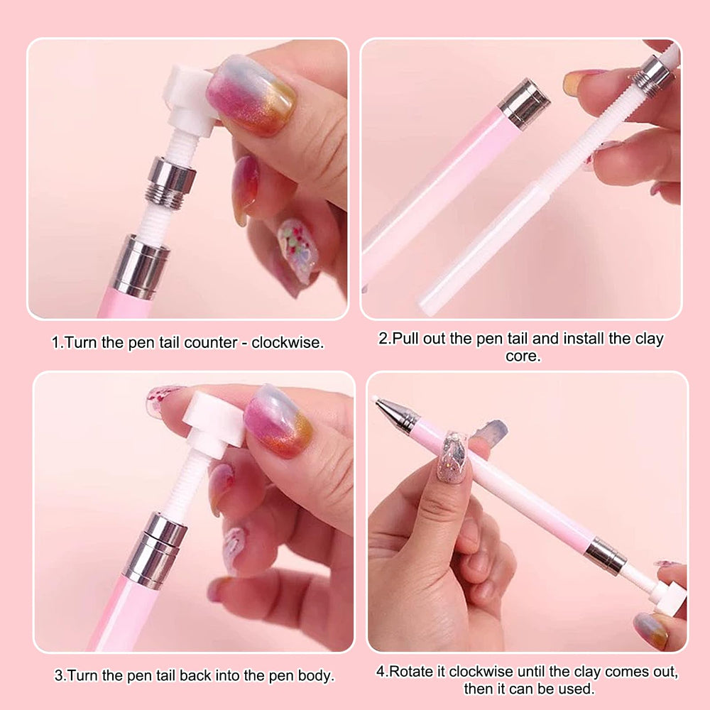 XEAOHESY compact travel nail art pen for on‑the‑go use