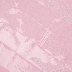 XEAOHESY flower lace transfer nails design blends with any polish.