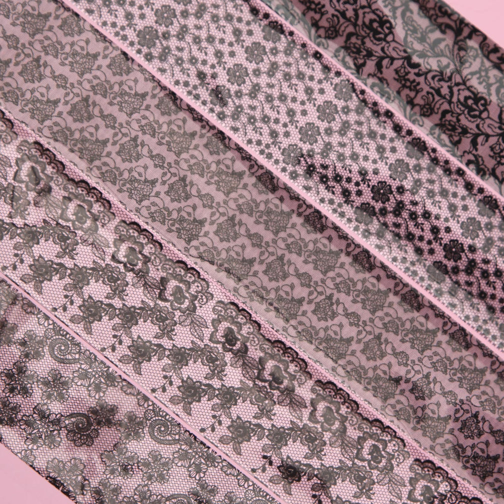XEAOHESY transfer lace stickers suit false nails and natural nails.