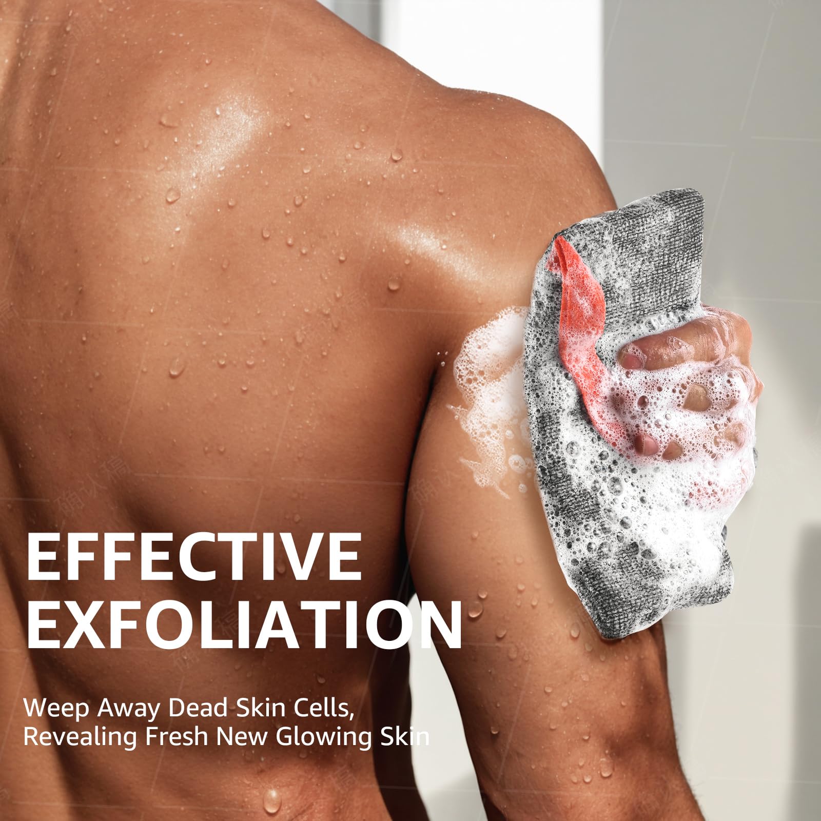 Xeiophoy bolsas jabón ducha, experiencia de espuma limpia