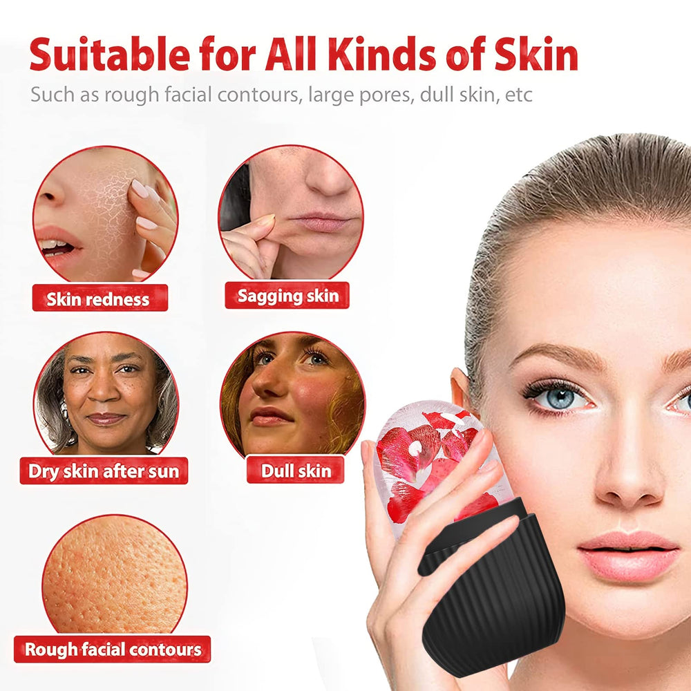 XHJRI cold skincare tool provides soothing cooling sessions for skin comfort.