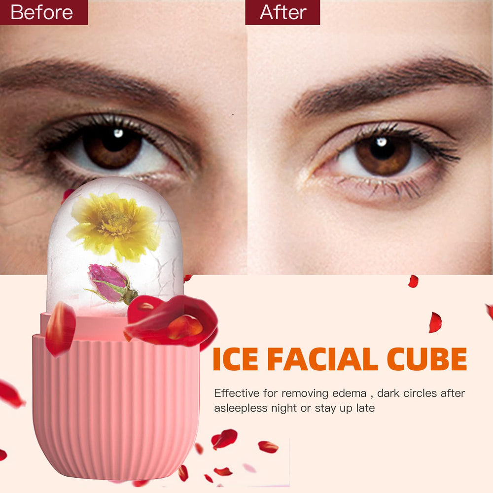 XHJRI eye-area ice cube roller soothing tired eyes and refreshing look
