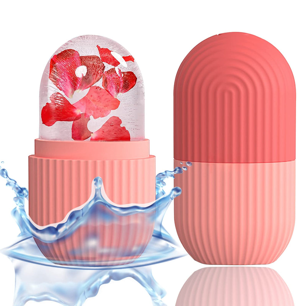 XHJRI face ice cube roller massager cooling the cheeks and reducing puffiness