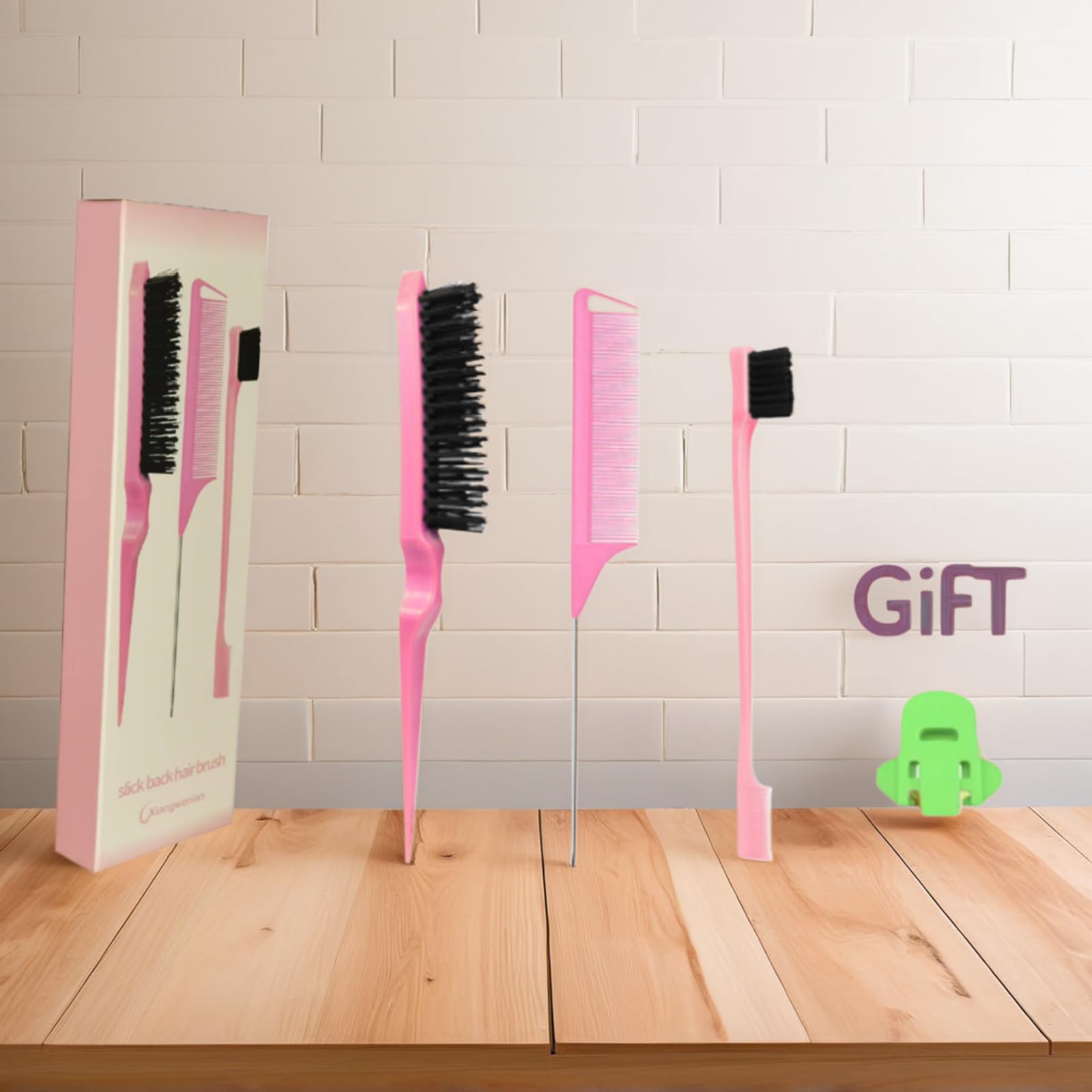 Xiangwenlan pink small brush provides precise control for quick touch-ups