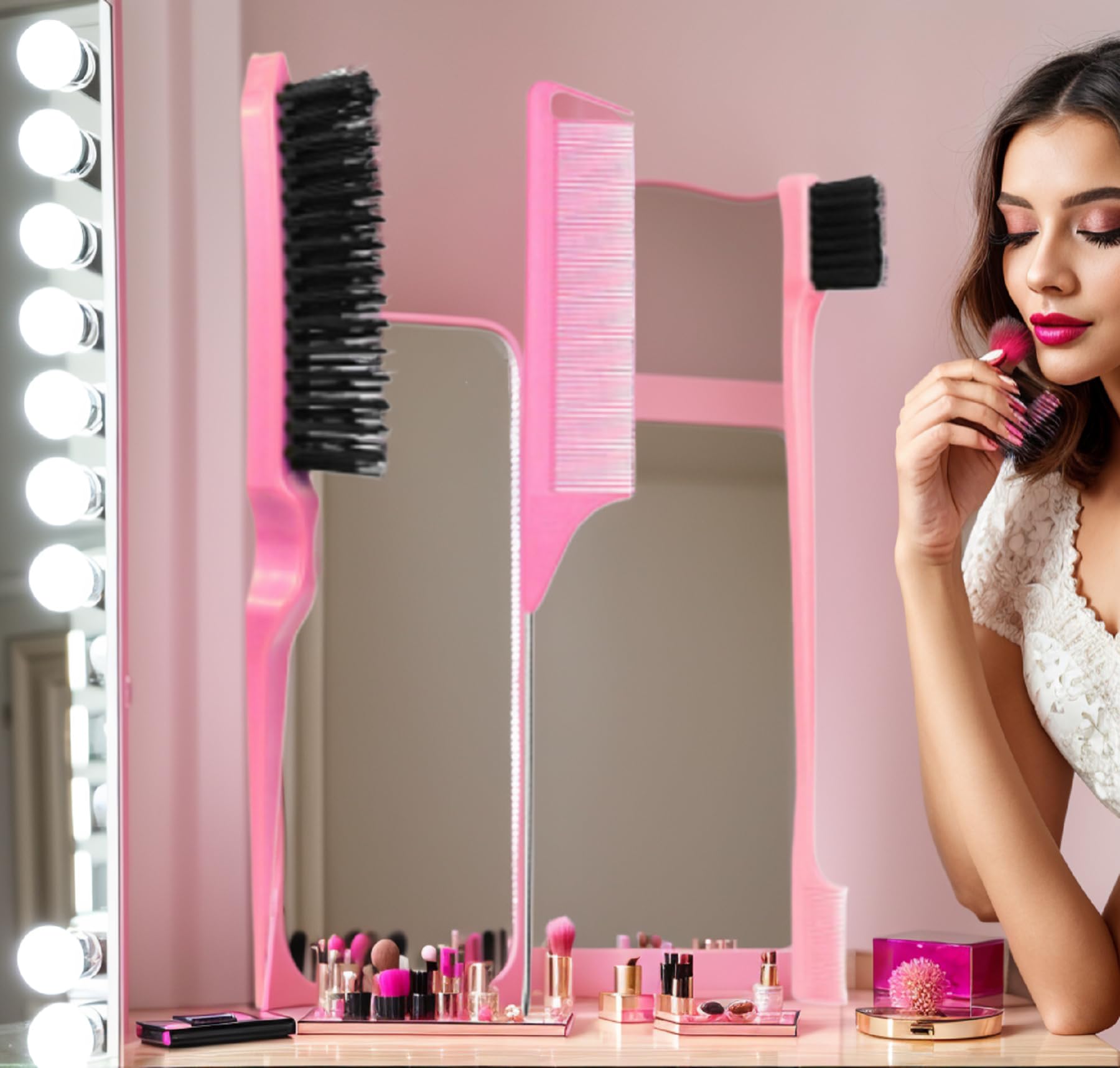 Xiangwenlan teasing comb boosts lift and texture