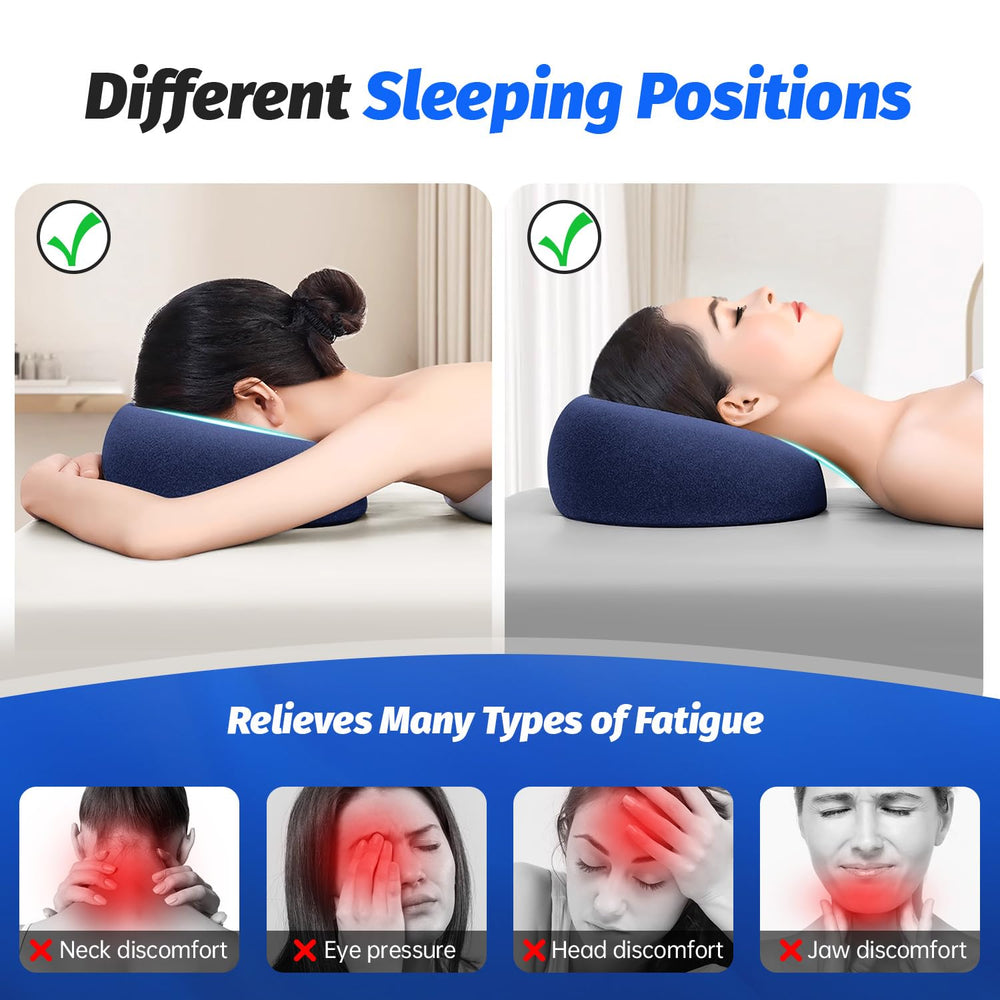 xiaomubiao face down pillow open hollow design, zero eye pressure.