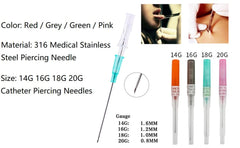 Xiboya textile vacuum-packed needles in sealed tubes for cleanliness