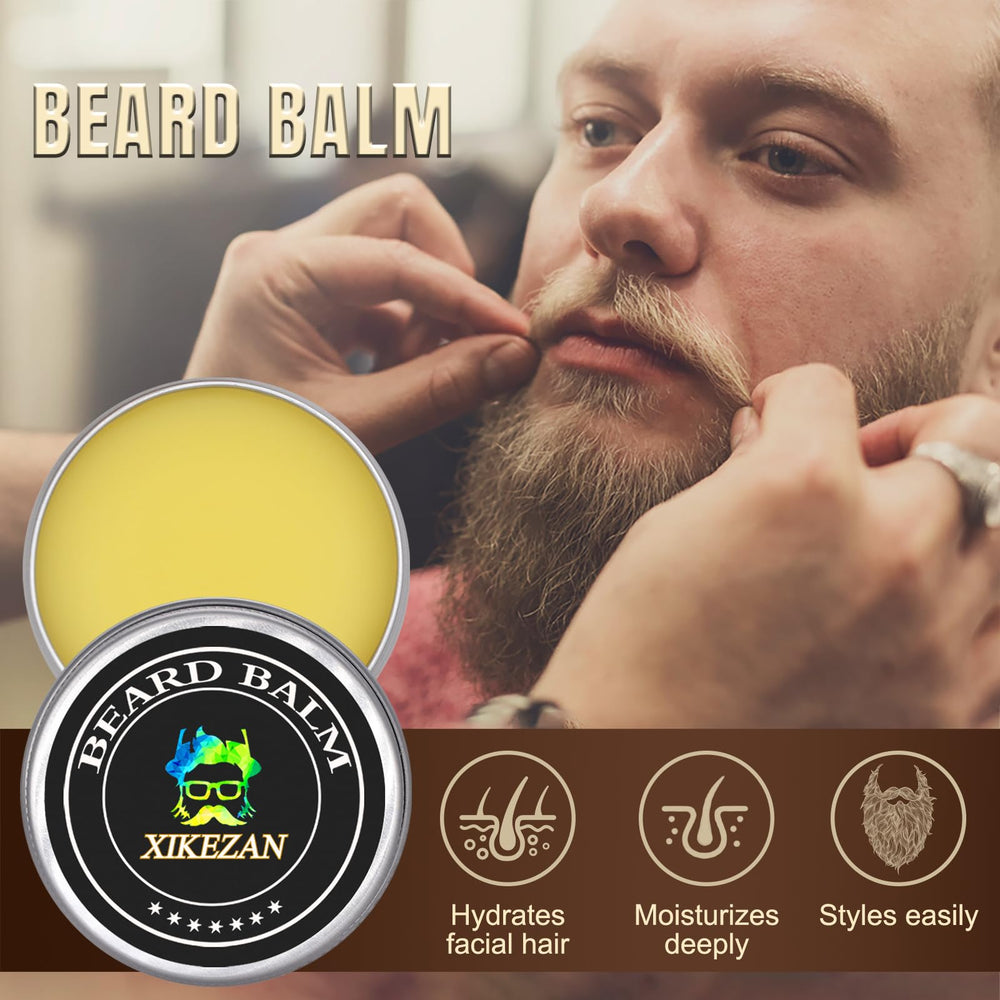 XIKEZAN beard care eBook displayed on a device screen