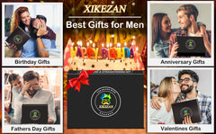 XIKEZAN beard oil bottle for conditioning and shine.