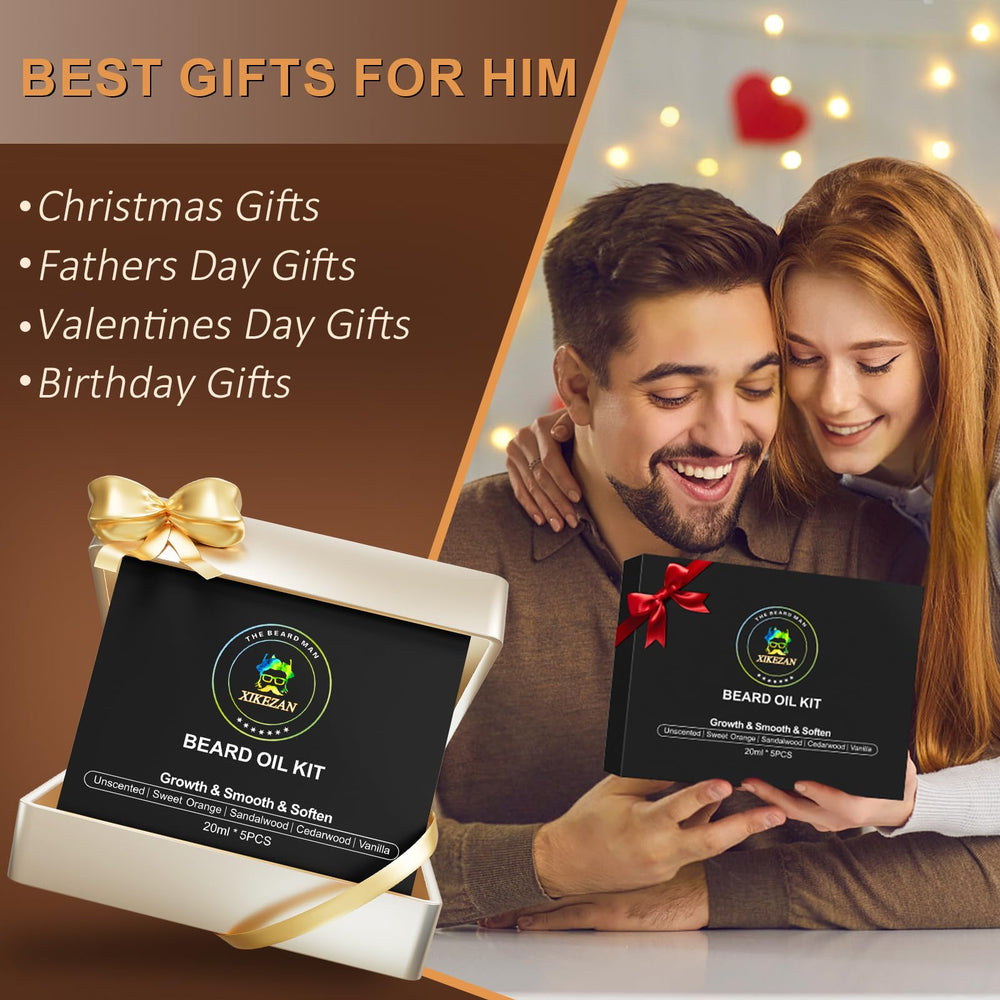 XIKEZAN beard oil gift packaging suitable for gifting