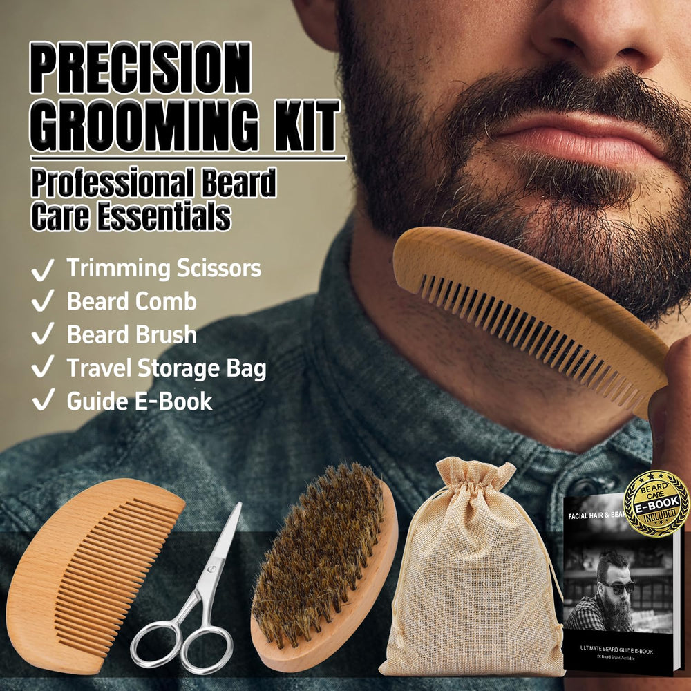 XIKEZAN beard scissors for clean, accurate trims