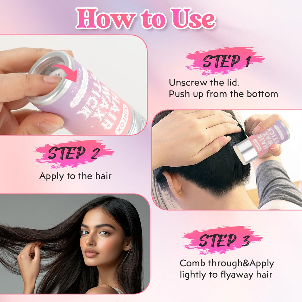 Xinfox Hair Brush with soft bristles glides through hair.