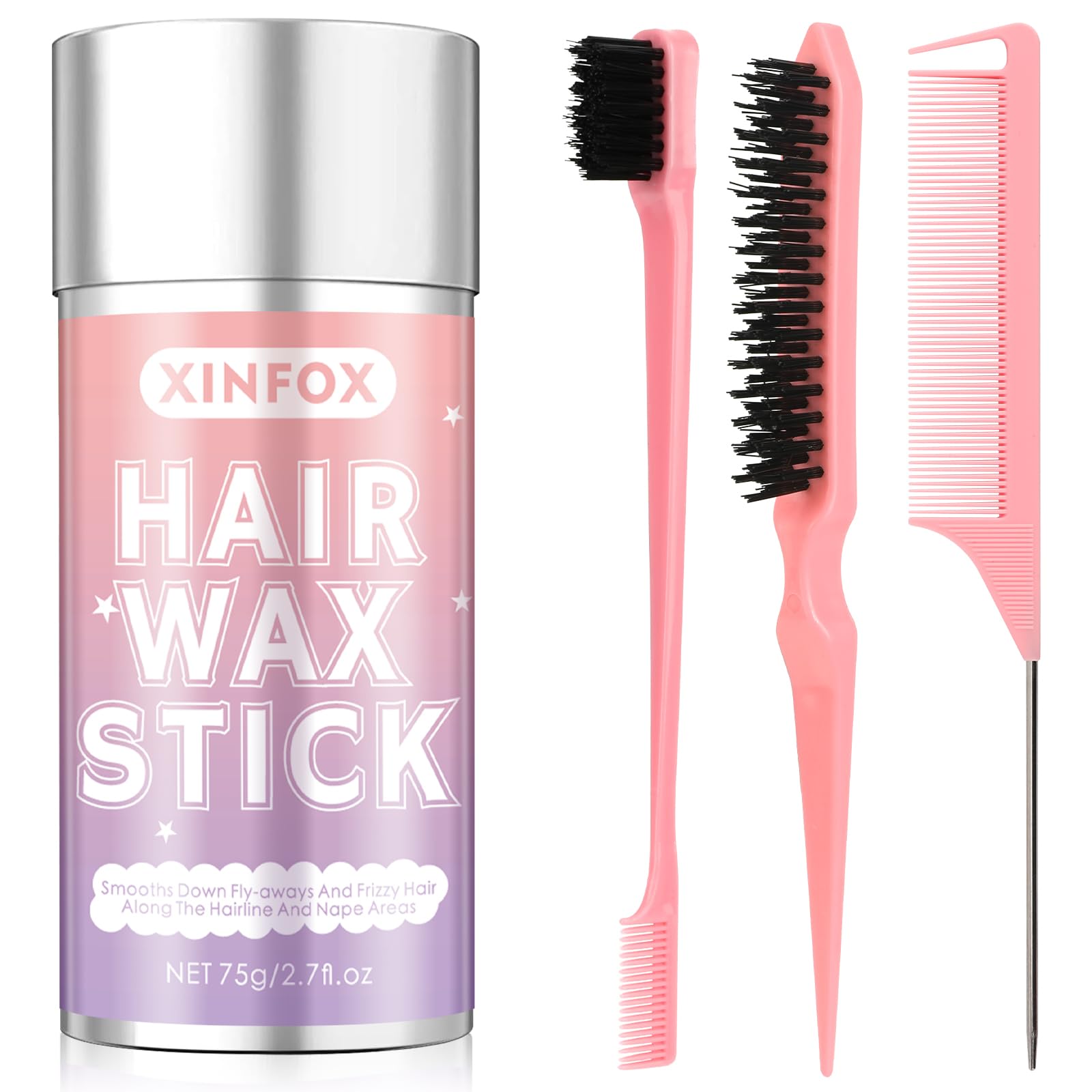 Xinfox Hair Wax Stick in action for smooth, long-lasting hold.