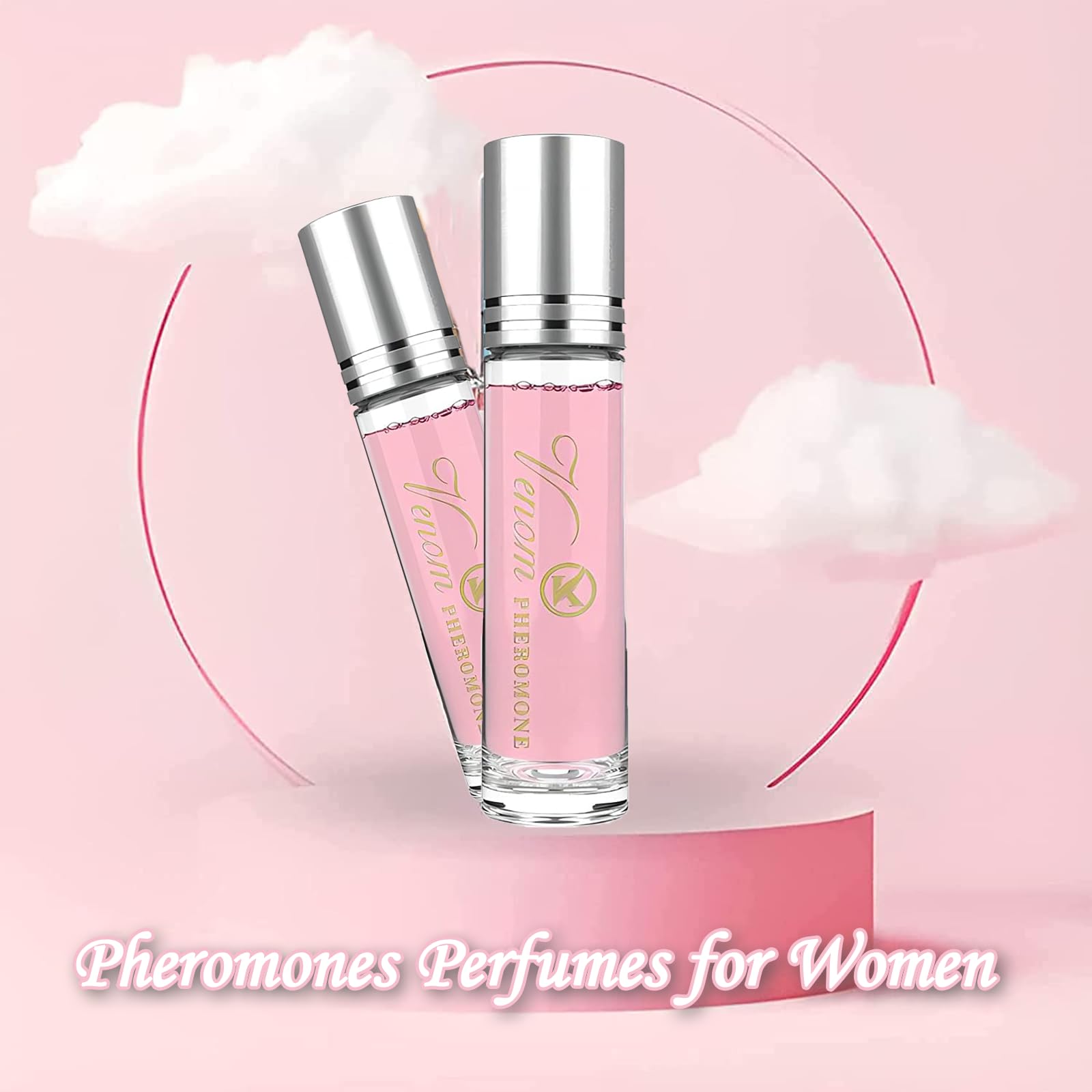 Lunex pheromone perfume 3pc set with compact roll-on applicator