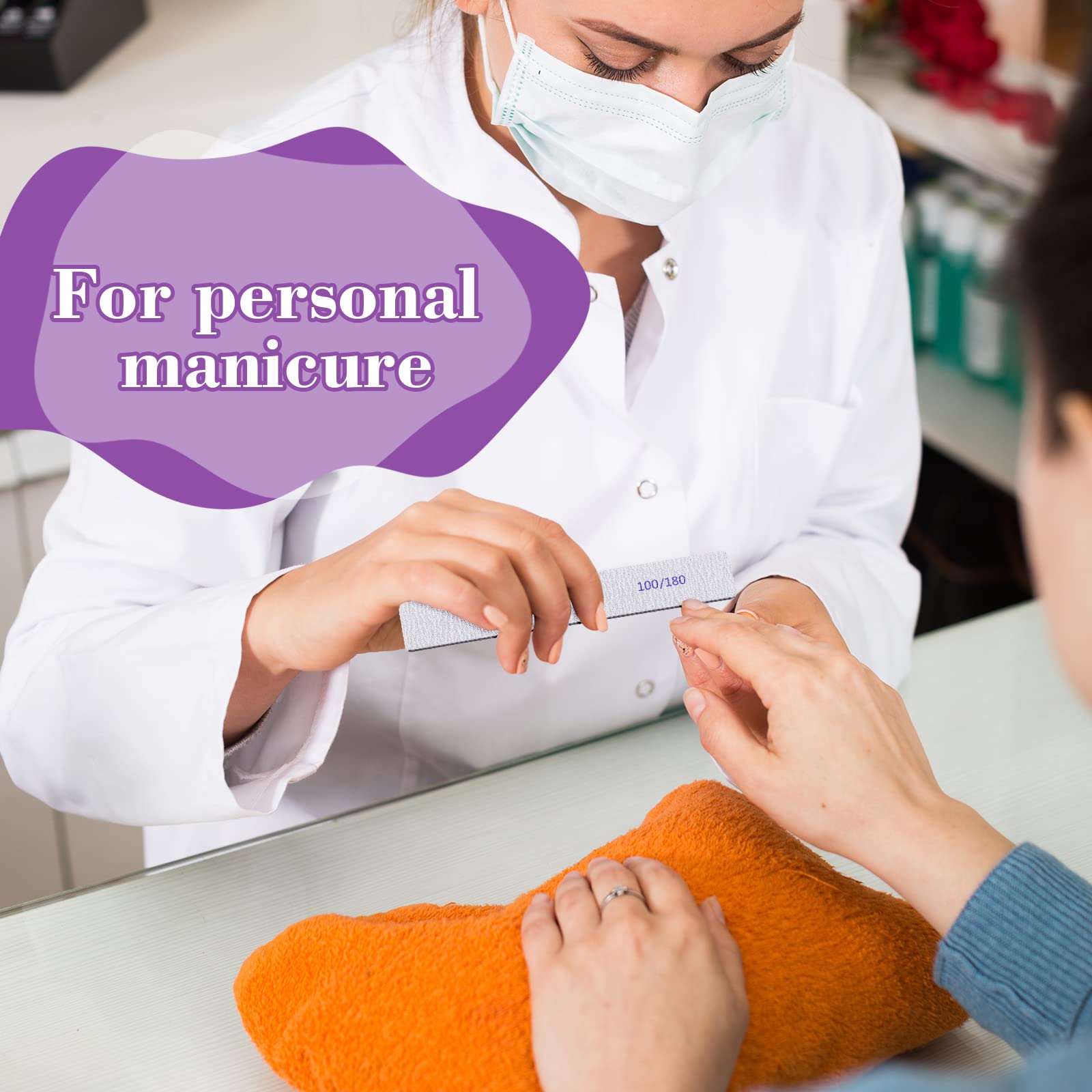Xinnun nail edge smoothing file for polished edges