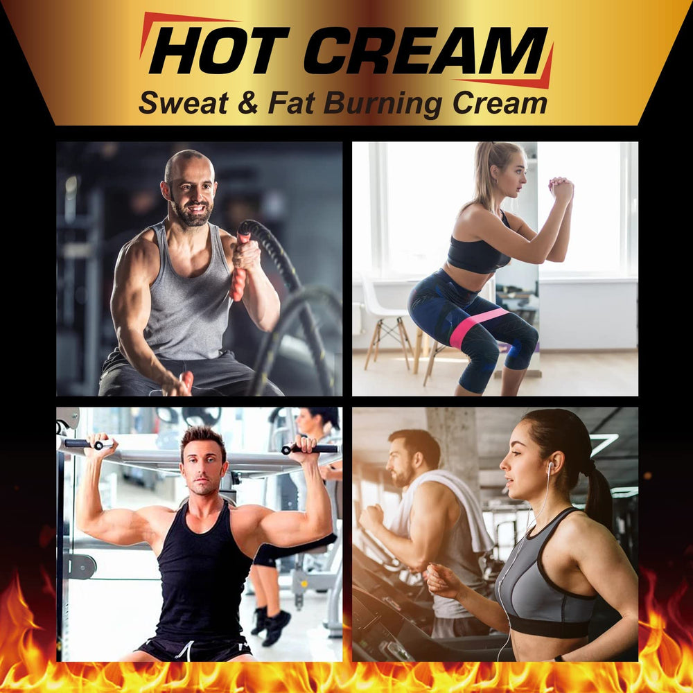XINSZLIN Hot Sweat Cream rinse-off formula enables quick cleanup after training