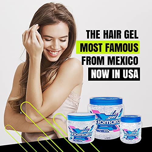 Xiomara gel de pelo, aloe vera, mantiene el peinado durante horas.