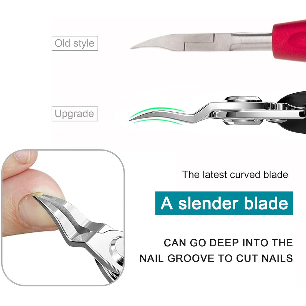 XIORRY long-handle nail clipper delivers extra leverage for easier cutting