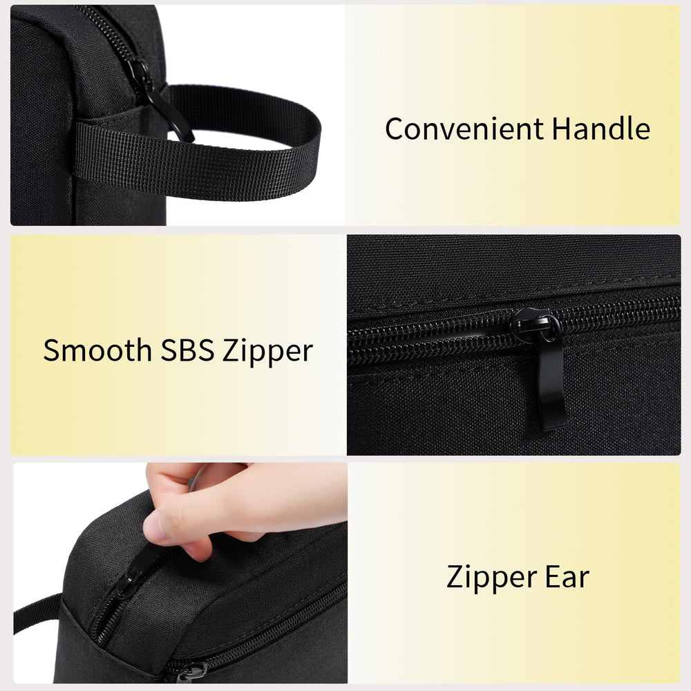 XIRYOHEAUR exterior zip pocket for quick daily item access.